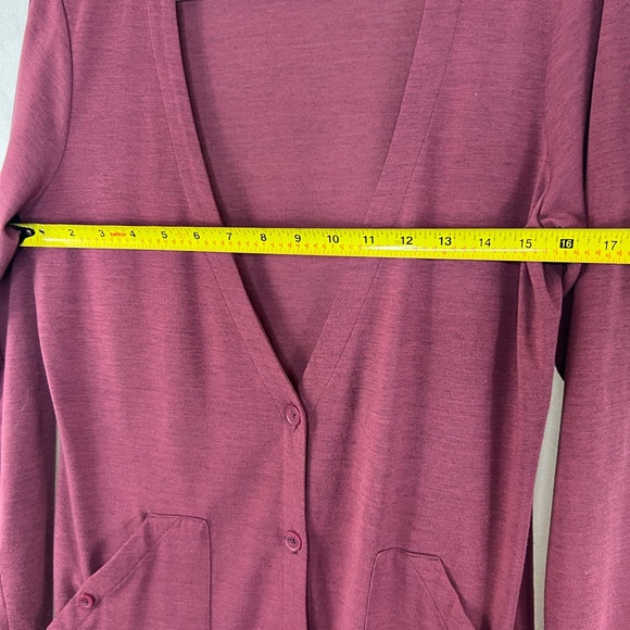 Rohan Cardigan Sweater Pink Raspberry Medium UK 12. - Picture 4 of 6
